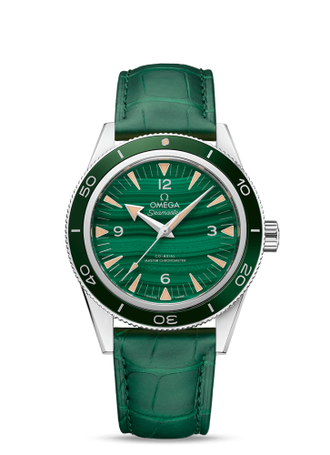 Omega Seamaster 300 Co-Axial Master Chronometer Platinum / Malachite 234.93.41.21.99.001