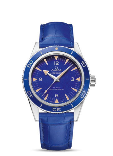 Omega Seamaster 300 Co-Axial Master Chronometer Platinum / Lapis Lazuli 234.93.41.21.99.002