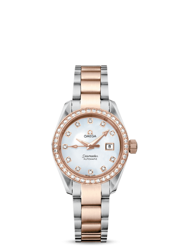 Omega Seamaster Aqua Terra 150M Automatic 29.2 Stainless Steel / Red Gold / Diamond / MOP / Bracelet 2365.75.00