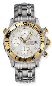 Omega Seamaster Diver 300M Automatic 41.5 Chronograph Stainless Steel / Yellow Gold / Silver / Bracelet 2498.20.00