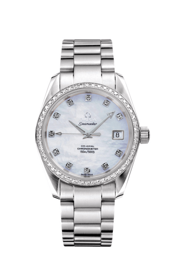 Omega Seamaster Aqua Terra 150M Co-Axial 36.2 Stainless Steel / Diamond / MOP / Bracelet 2509.75.00