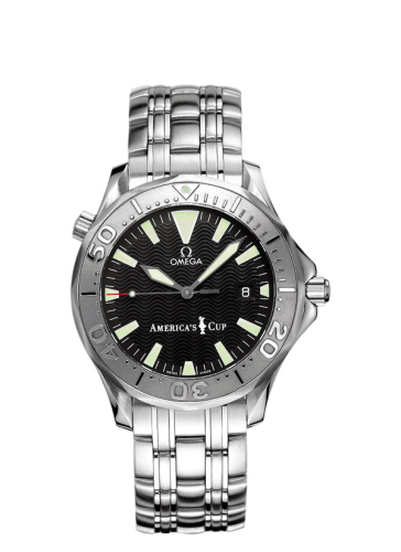 Omega Seamaster Diver 300M Automatic 41 Stainless Steel / White Gold / Black / Bracelet / America's Cup 2533.50.00