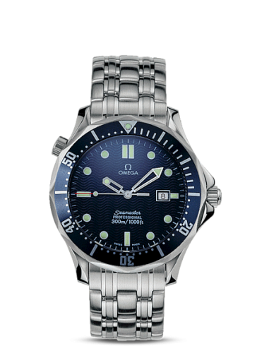 Omega Seamaster Diver 300M Quartz 41 Stainless Steel / Blue / Bracelet / James Bond 2541.80.00