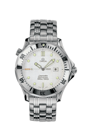 Omega Seamaster Diver 300M Quartz 41 Stainless Steel / White / Bracelet 2542.20.00
