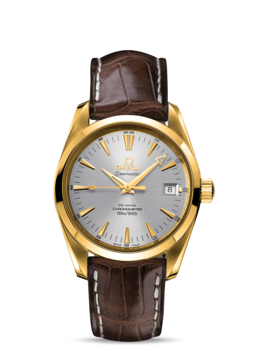 Omega Seamaster Aqua Terra 150M Co-Axial 39.2 Yellow Gold / Silver 2603.30.37