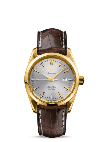 Omega Seamaster Aqua Terra 150M Co-Axial 36.2 Yellow Gold / Silver 2604.30.37