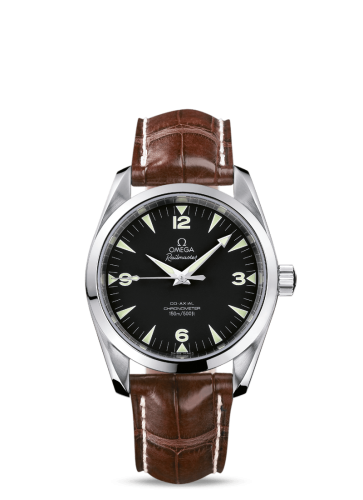 Omega Seamaster Aqua Terra 150M Co-Axial 36.2 Railmaster / Brown Alligator 2804.52.37