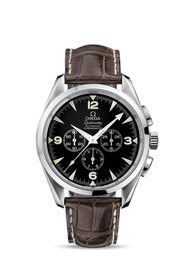 Omega Seamaster Aqua Terra 150M Automatic 42.2 Railmaster Chronograph / Brown Alligator 2812.52.37