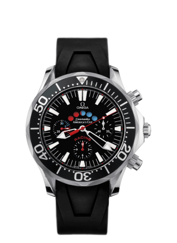 Omega Seamaster Diver 300M Automatic 44 Racing Chronometer Stainless Steel / Black / Rubber / America's Cup 2869.50.91