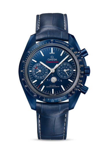 Omega Speedmaster Moonphase Chronograph Master Chronometer Blue Side of the Moon 304.93.44.52.03.001