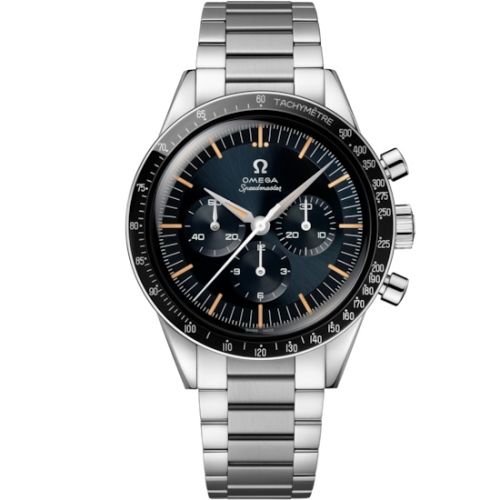 Speedmaster First Omega in Space Master Chronometer Stainless Steel / Blue-Grey / Bracelet 310.30.40.50.06.001