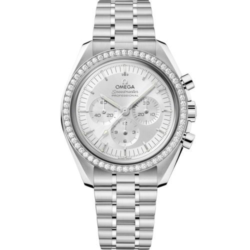 Omega Speedmaster Professional Moonwatch 3861 Canopus Gold - Diamond / Silver / Bracelet 310.55.42.50.02.001