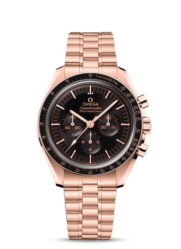 Omega Speedmaster Professional Moonwatch 3861 Sedna Gold / Black / Bracelet 310.60.42.50.01.001