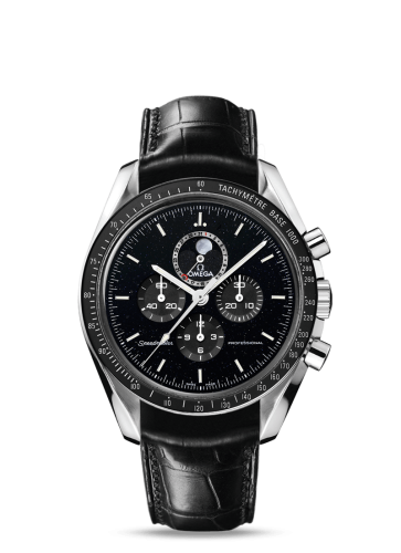Omega Speedmaster Professional Moonphase Aventurine / Strap 311.33.44.32.01.001