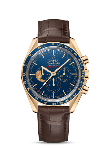 Omega Speedmaster Professional Moonwatch Apollo XVII 45th Anniversary / Yellow Gold 311.63.42.30.03.001
