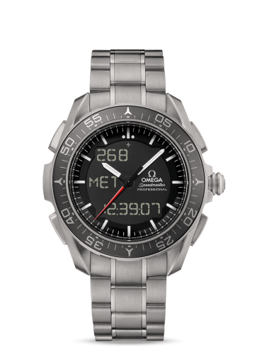 Omega Skywalker X-33 Titanium / Black / Bracelet 318.90.45.79.01.001