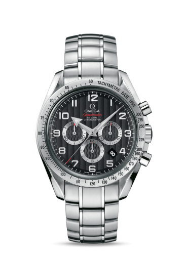 Omega Speedmaster Broad Arrow 44.25 Stainless Steel / Black Stripes / Bracelet 321.10.44.50.01.001