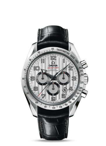 Omega Speedmaster Broad Arrow 44.25 Stainless Steel / Silver Stripes 321.13.44.50.02.001