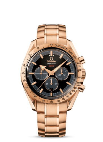 Omega Speedmaster Broad Arrow 1957 Red Gold / Black / Bracelet 321.50.42.50.01.001