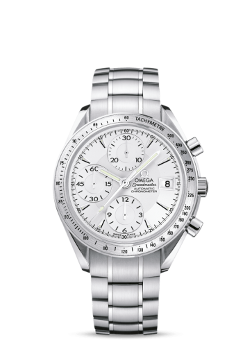 Omega Speedmaster Date 40 Stainless Steel / Silver / Bracelet 3211.30.00