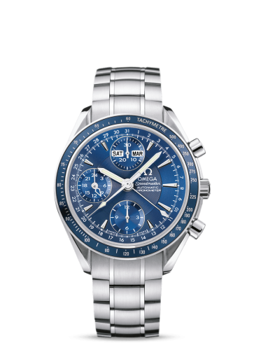 Omega Speedmaster Day-Date 40 Stainless Steel / Blue / Bracelet 3222.80.00