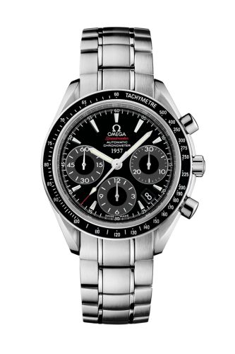 Omega Speedmaster Date 40 Stainless Steel / Black / Bracelet / 1957 Japan 323.30.40.40.01.001