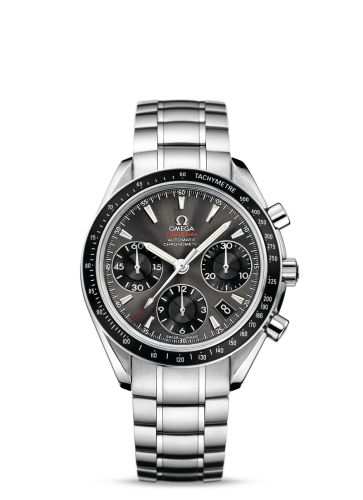 Omega Speedmaster Date 40 Stainless Steel / Grey / Bracelet 323.30.40.40.06.001