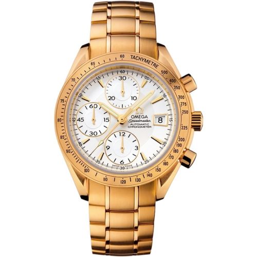 Omega Speedmaster Date 40 Yellow Gold / Silver / Bracelet 323.50.40.40.02.001