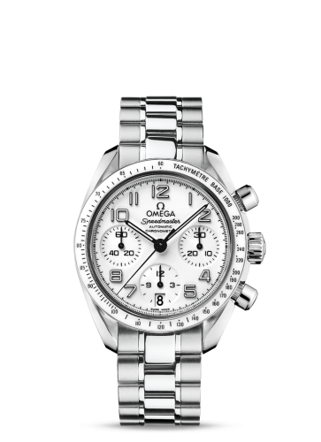 Omega Speedmaster Date 38 Stainless Steel / White / Bracelet 324.30.38.40.04.001
