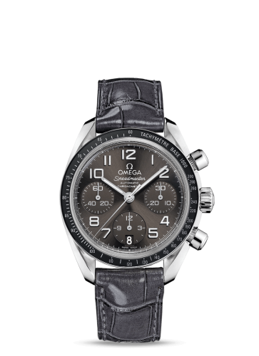 Omega Speedmaster Date 38 Stainless Steel / Grey 324.33.38.40.06.001