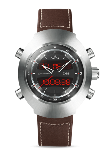 Omega Spacemaster Z-33 Titanium / Black / Leather 325.92.43.79.01.002