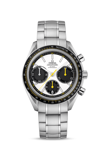 Omega Speedmaster Racing Co-Axial Chronograph Stainless Steel / Silver-Yellow / Bracelet 326.30.40.50.04.001