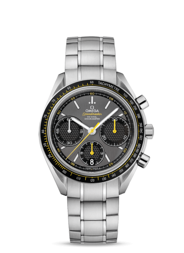 Omega Speedmaster Racing Co-Axial Chronograph Stainless Steel / Grey-Yellow / Bracelet 326.30.40.50.06.001