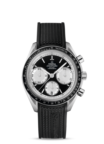 Omega Speedmaster Racing Co-Axial Chronograph Stainless Steel / Inverted Panda / Rubber 326.32.40.50.01.002