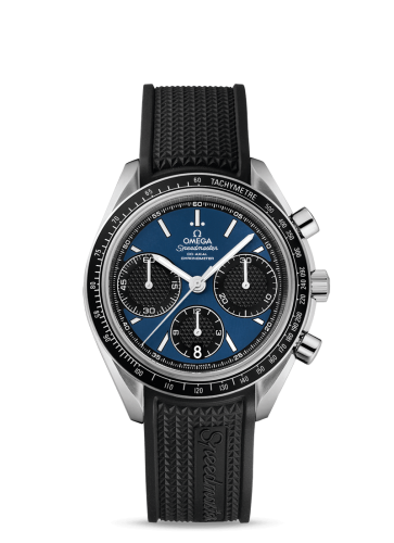 Omega Speedmaster Racing Co-Axial Chronograph Stainless Steel / Blue / Rubber 326.32.40.50.03.001