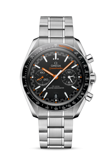 Omega Speedmaster Racing Master Co-Axial Stainless Steel / Black / Orange / Bracelet 329.30.44.51.01.002