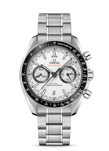 Omega Speedmaster Racing Master Co-Axial Stainless Steel / White / Bracelet 329.30.44.51.04.001