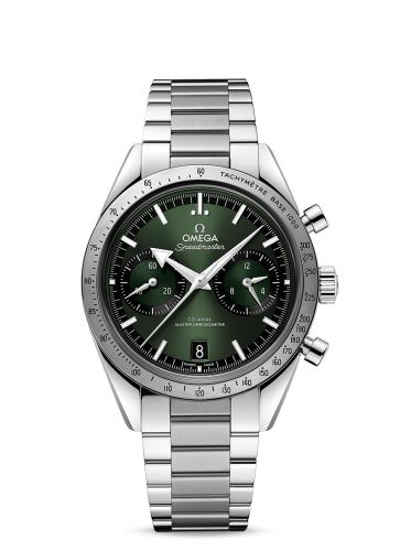 Omega Speedmaster 57 Master Chronometer 40.5 Stainless Steel / Green / Bracelet 332.10.41.51.10.001