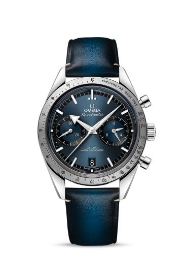Omega Speedmaster 57 Master Chronometer 40.5 Stainless Steel / Blue 332.12.41.51.03.001