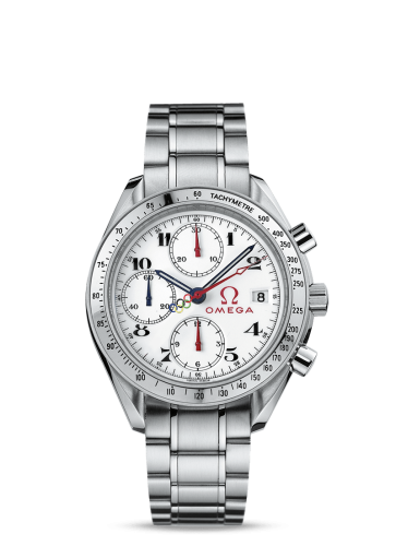 Omega Speedmaster Date 40 Stainless Steel / White / Bracelet / Olympic Timeless 3516.20.00