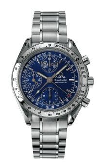 Omega Speedmaster Day-Date 39 Stainless Steel / Blue / Bracelet 3523.80.00