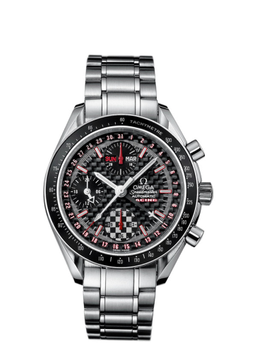 Omega Speedmaster Day-Date 39 Stainless Steel / Black Carbon / Bracelet / Michael Schumacher World Champion 3529.50.00