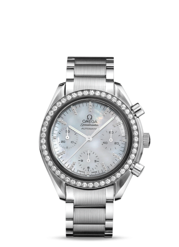 Omega Speedmaster Reduced Ladies Stainless Steel / Diamond / MOP / Bracelet 3535.77.00