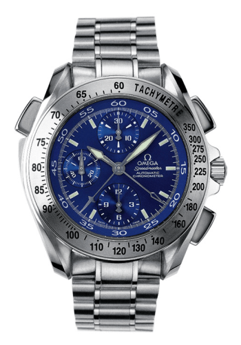 Omega Speedmaster Split-Seconds Stainless Steel / Blue / Bracelet 3540.80.00
