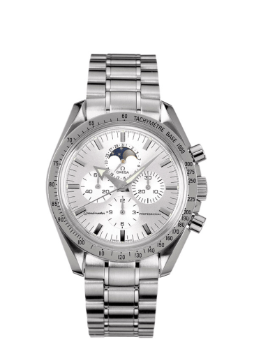 Omega Speedmaster Professional Broad Arrow Moonphase Stainless Steel / Silver / Bracelet 3575.30.00