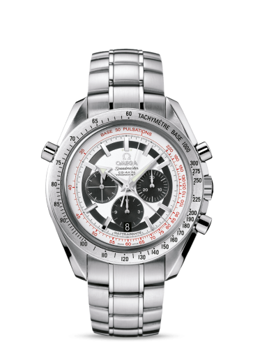 Omega Speedmaster Broad Arrow Co-Axial Rattrapante Stainless Steel / Panda / Bracelet 3582.31.00