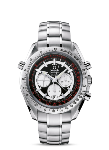 Omega Speedmaster Broad Arrow Co-Axial Rattrapante Stainless Steel / Inverted Panda / Bracelet 3582.51.00