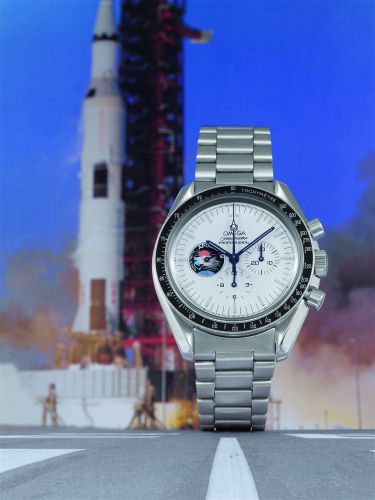 Omega Speedmaster Professional Moonwatch Apollo XIII 25th White 3595.52.00 W