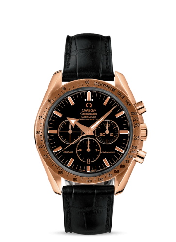 Omega Speedmaster Broad Arrow Red Gold / Black / Michael Schumacher 3659.50.31