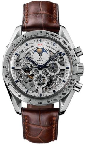 Omega Speedmaster Professional Moonphase Platinum / Skeleton 3688.30.32